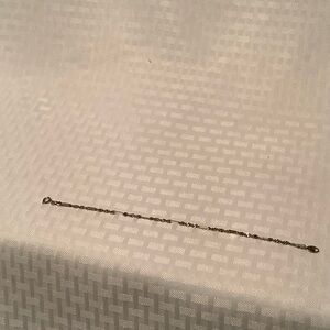 Elegant Silver-tone Ankle Chain Bracelet